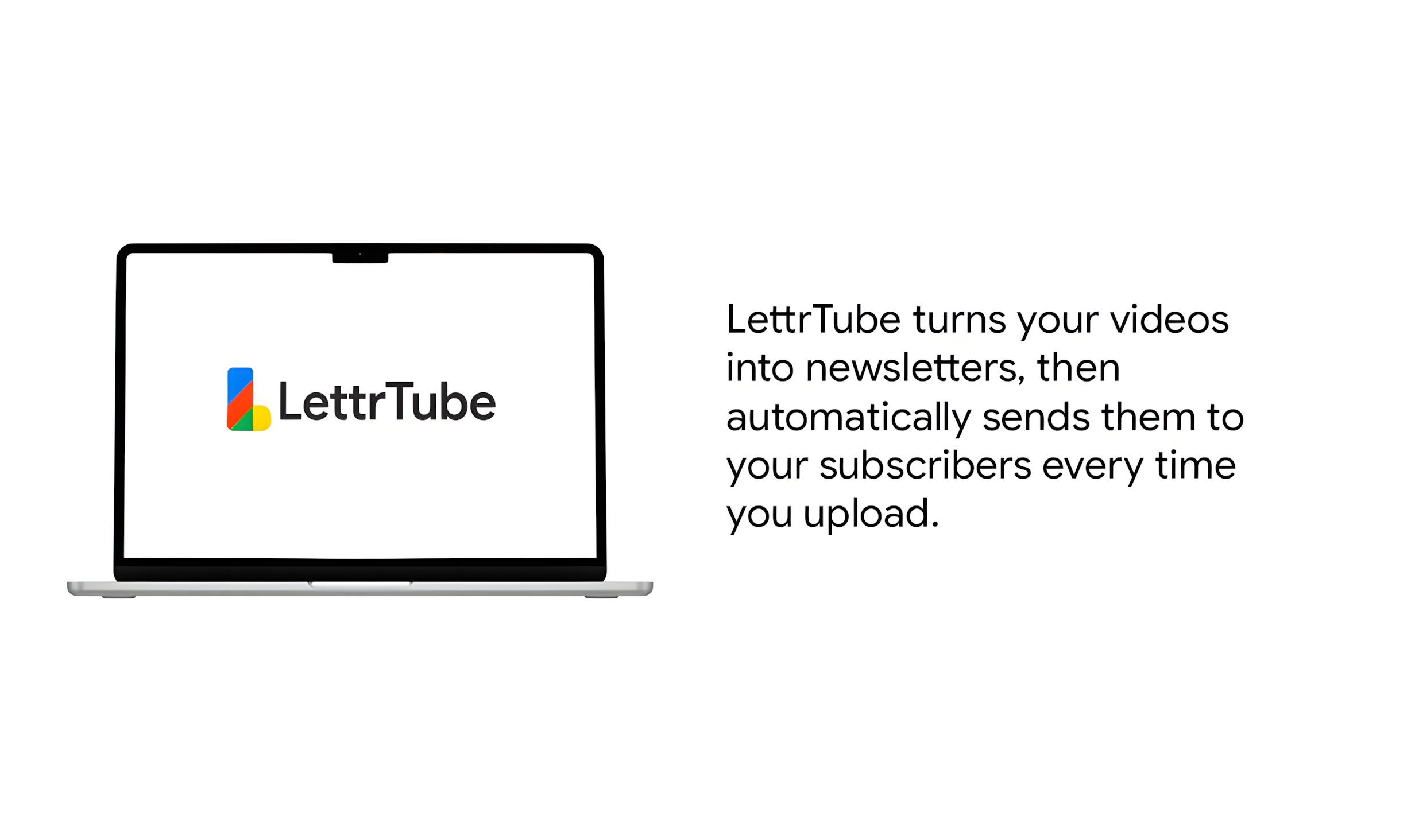 LettrTube - Main product screenshot demonstrating key features and user interface
