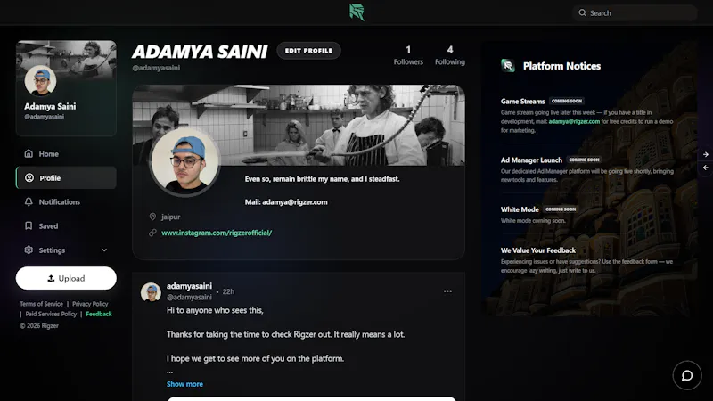 Rigzer screenshot 3