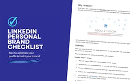 LinkedIn Personal Brand Guide media 1
