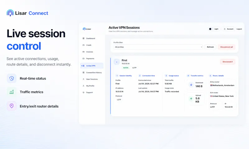 Lisar Connect screenshot 5