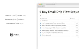 6 Day Email Drip Flow Sequence media 2