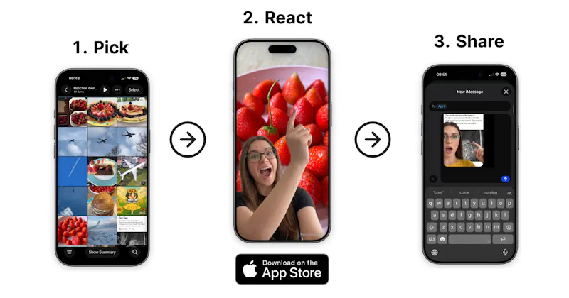 ReactCamera.com screenshot 1
