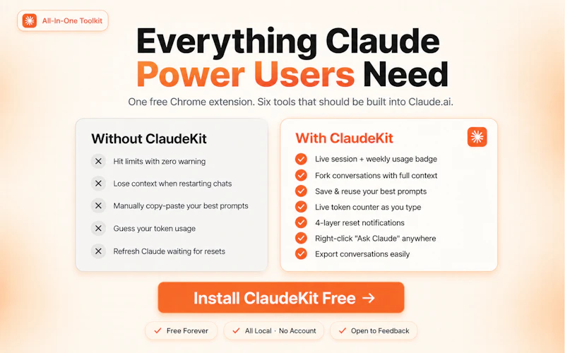 ClaudeKit screenshot 2