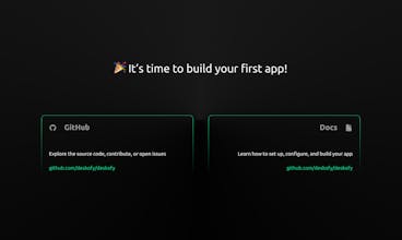 Deskofy CLI – Build Desktop Apps Fast gallery image