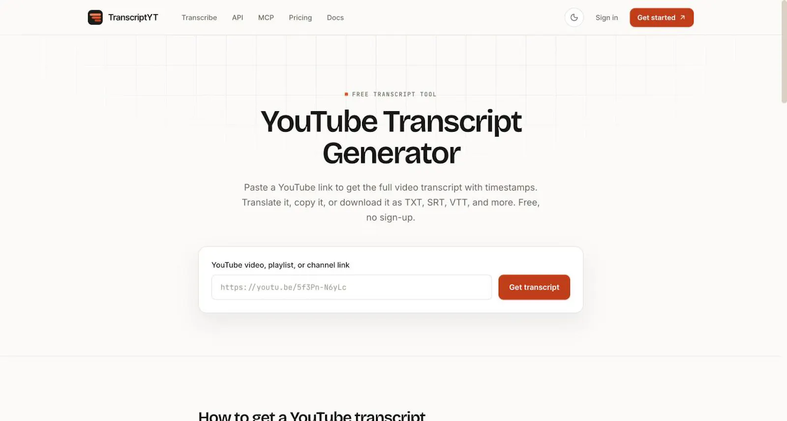TranscriptYT screenshot 5
