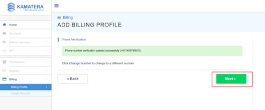 Kamatera Account gallery image
