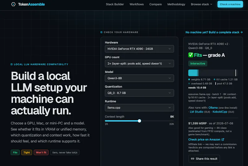 TokenAssemble screenshot 2
