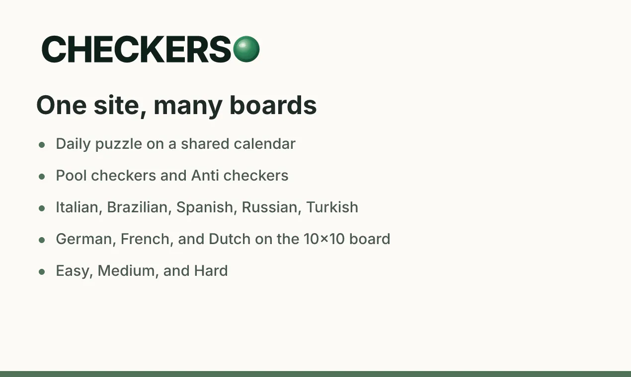 Checkerso gallery image