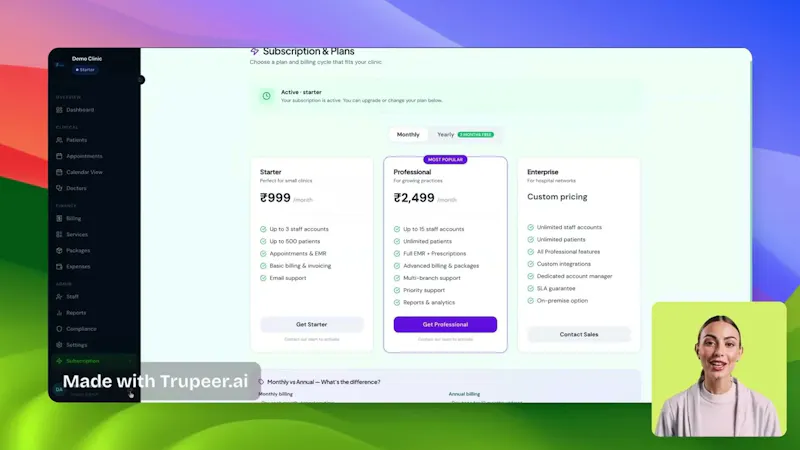 ClinikMate screenshot 1 (video preview)