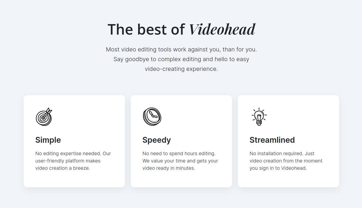 VideoHead - प्रभावी प्रोमो वीडियो जो आपके दर्शकों का ध्यान आकर्षित करते हैं मीडिया 3