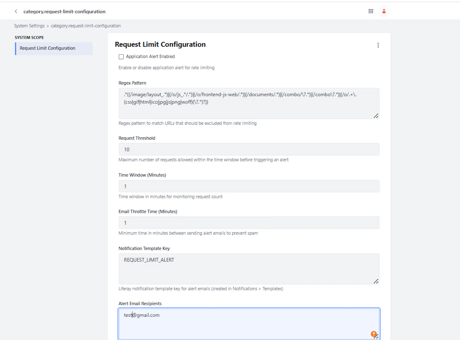 Traffic Watcher for Liferay DXP screenshot 1