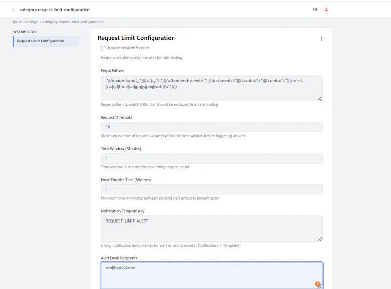 Traffic Watcher for Liferay DXP screenshot 1