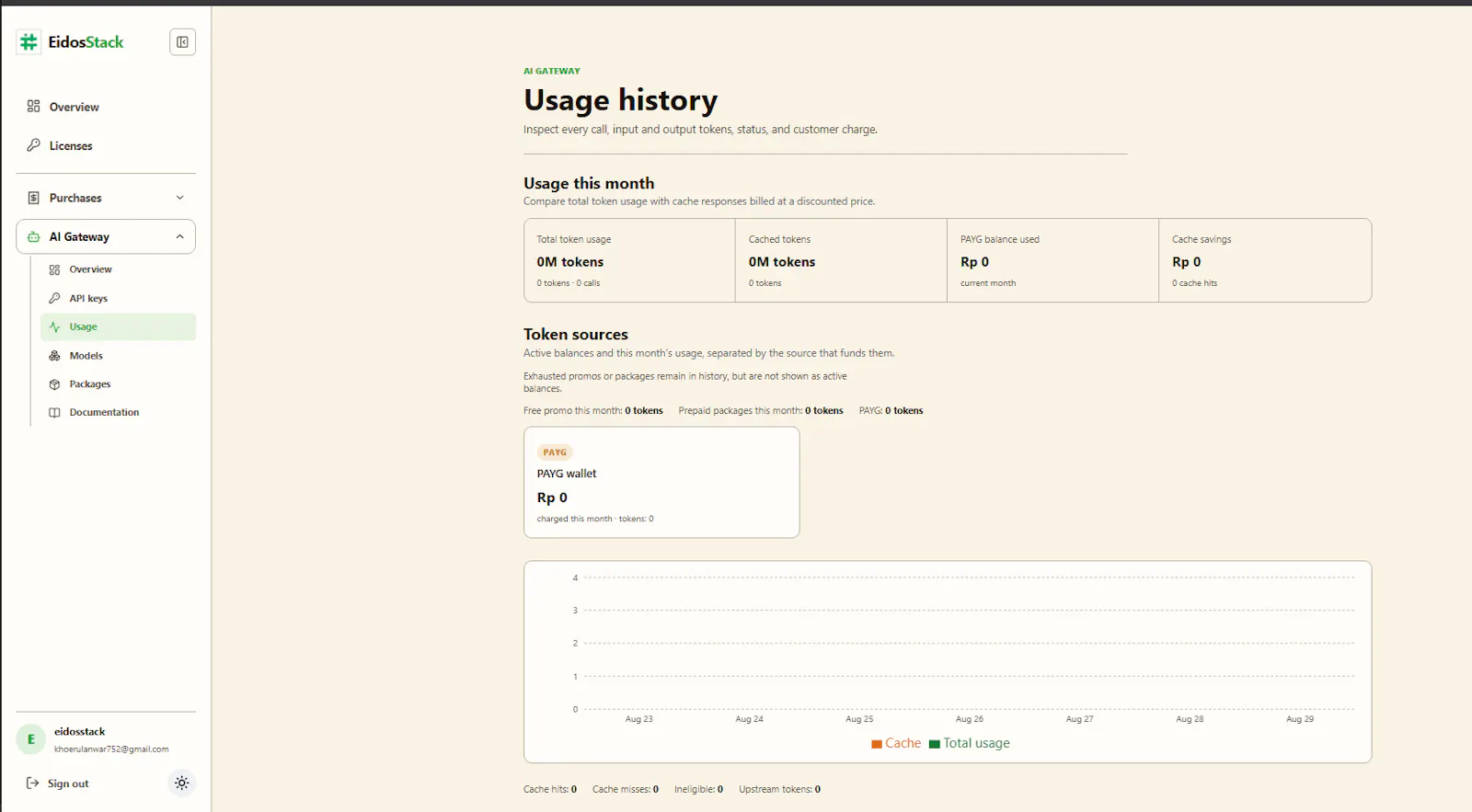 EidosStack AI Gateway screenshot 3