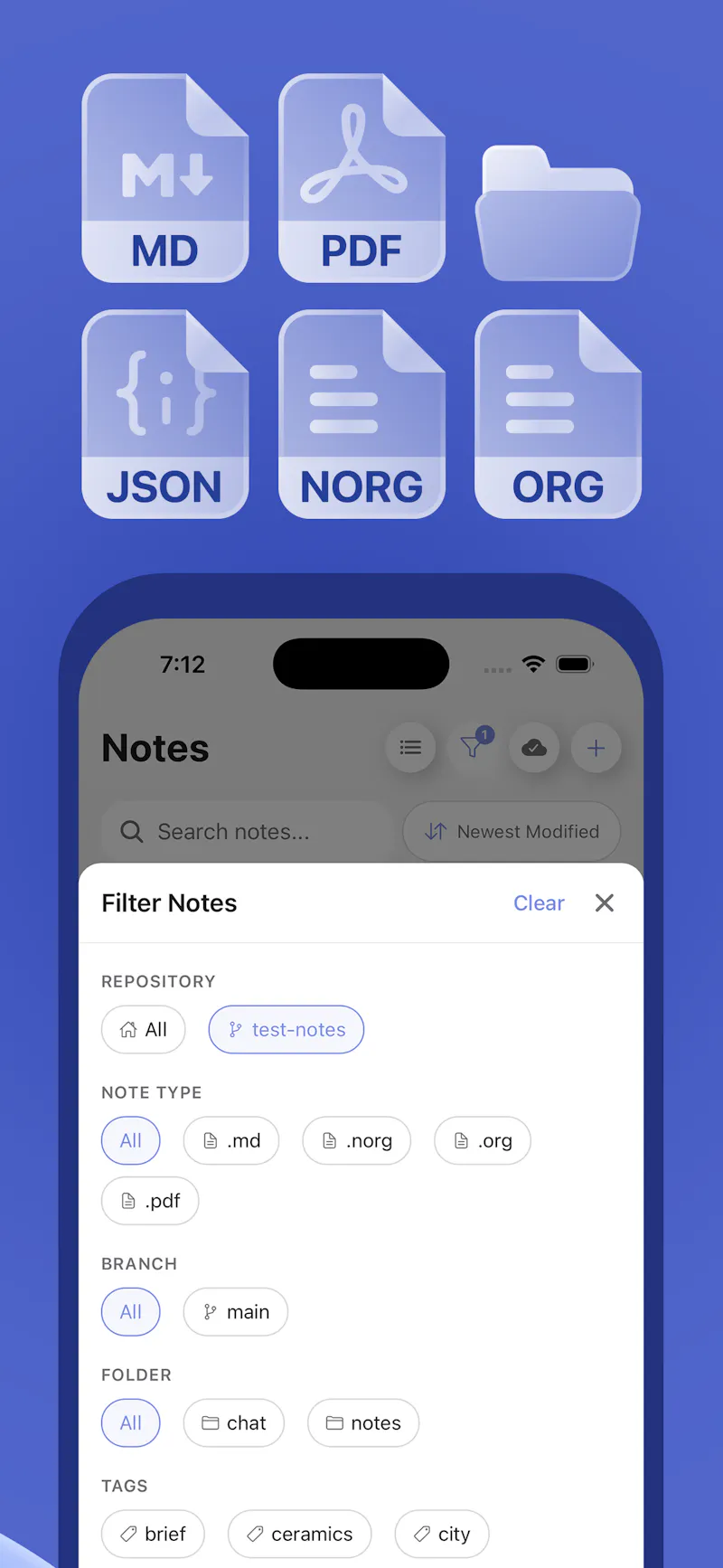 GitNotēs screenshot 3