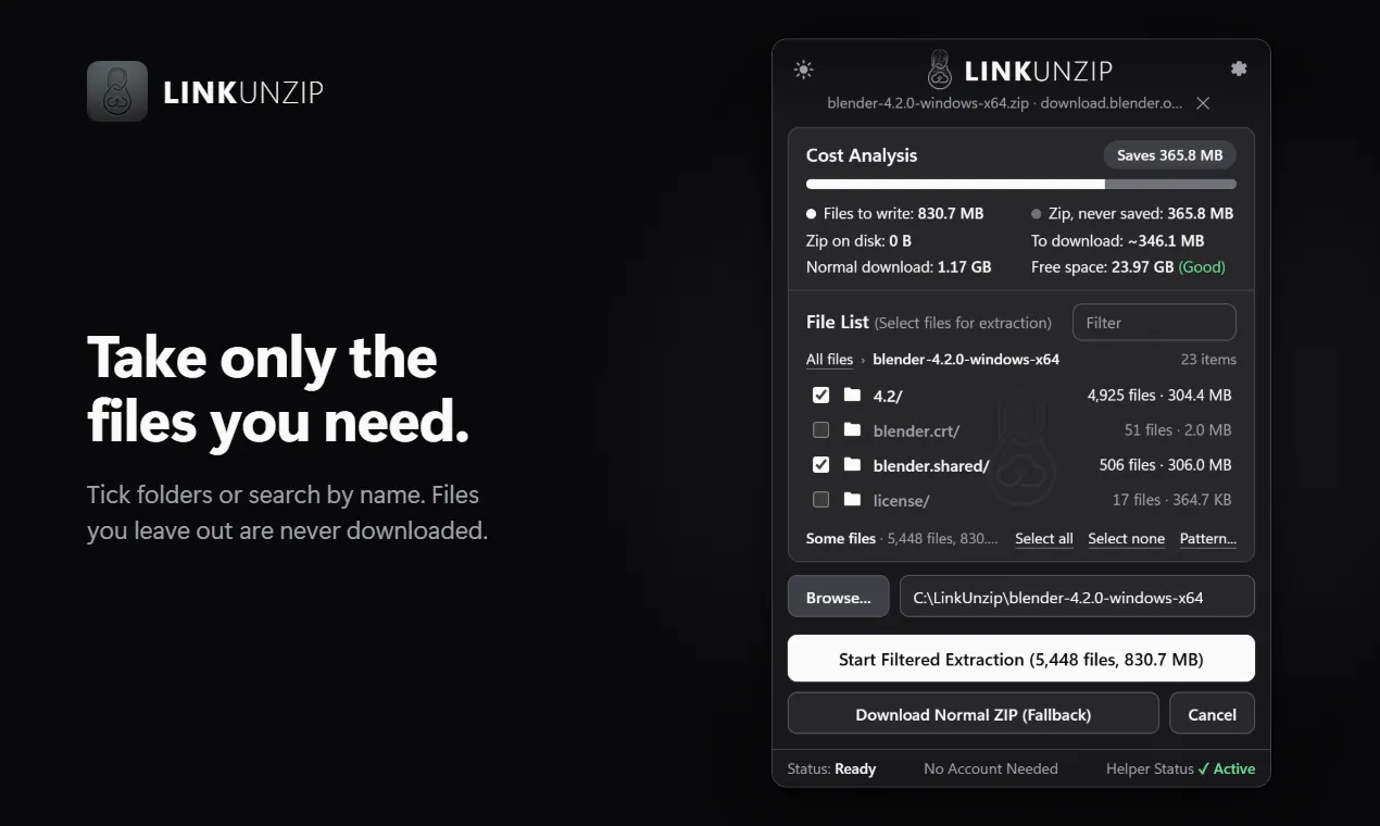 LinkUnzip gallery image