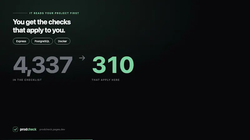 prodcheck screenshot 1 (video preview)