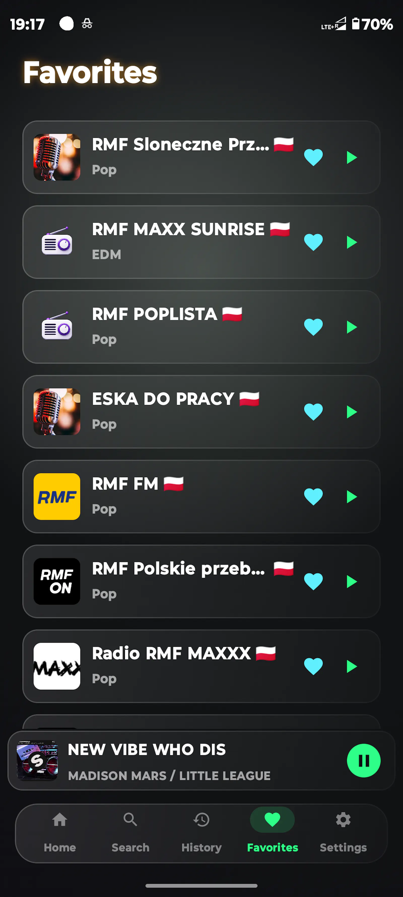 Radio online screenshot 2