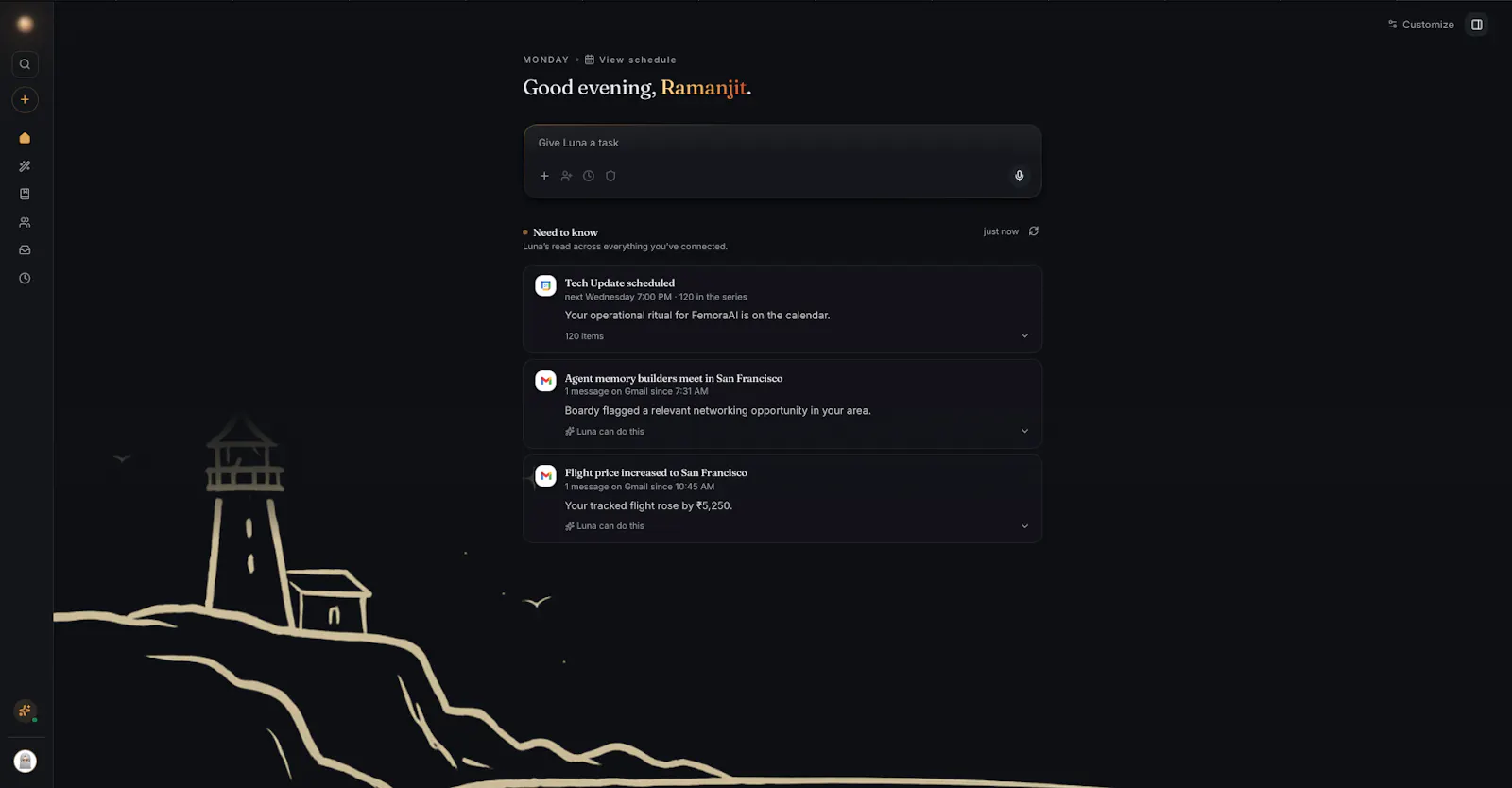Luna screenshot 4