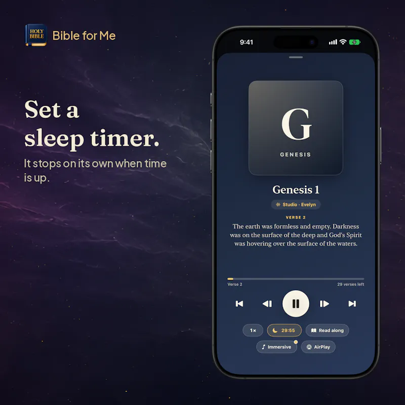 Bible for Me: Audio Bible screenshot 5