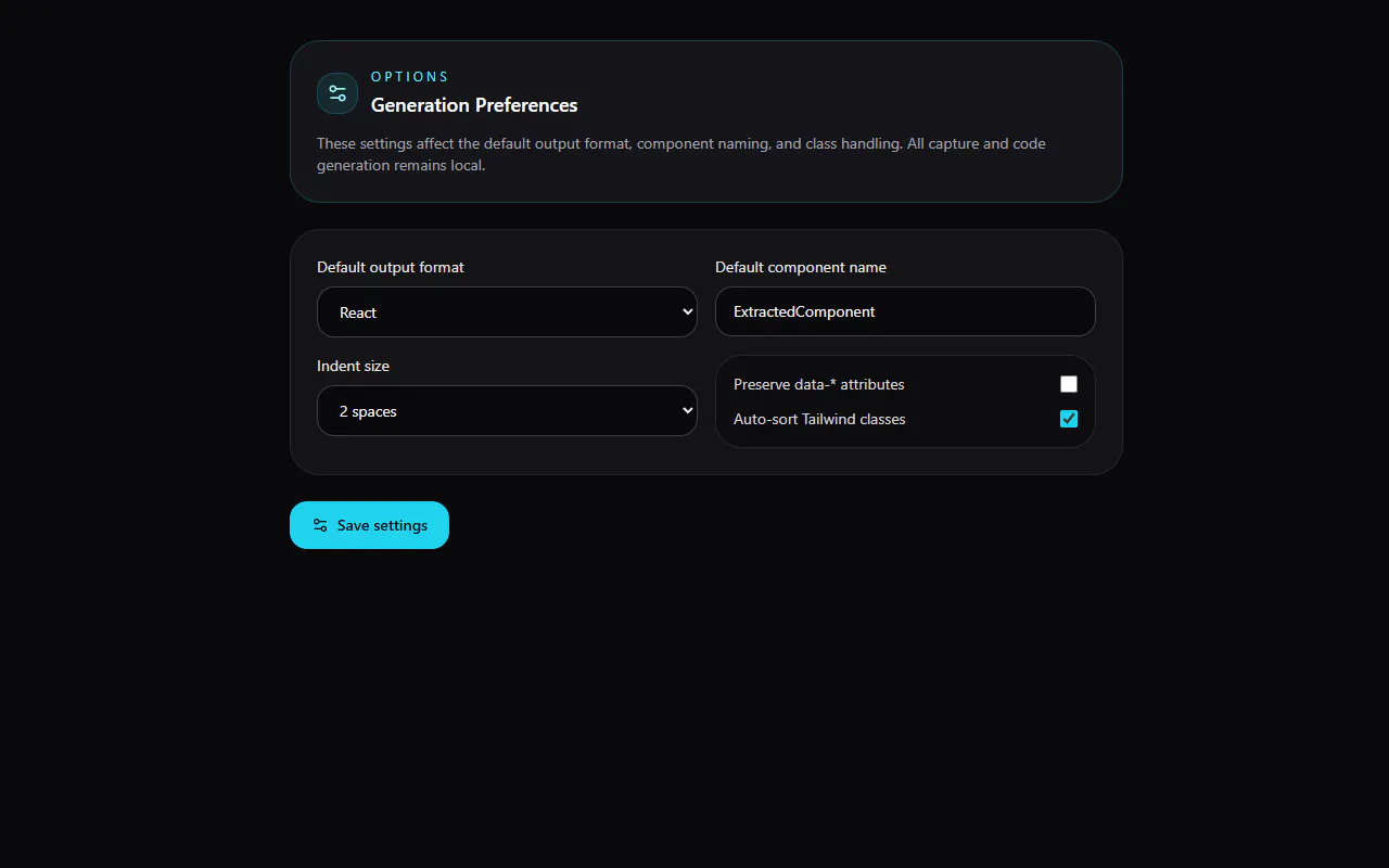 Component to Code gallery image