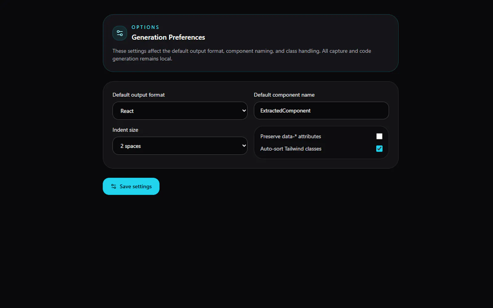 Component to Code screenshot 2