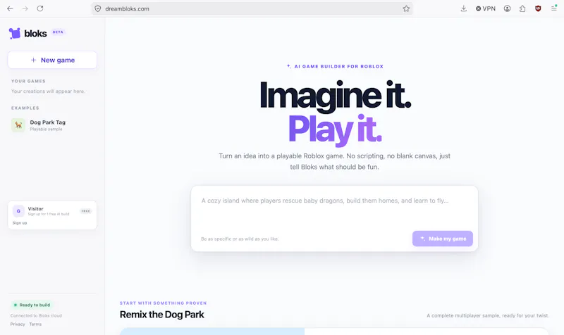 Bloks screenshot 1