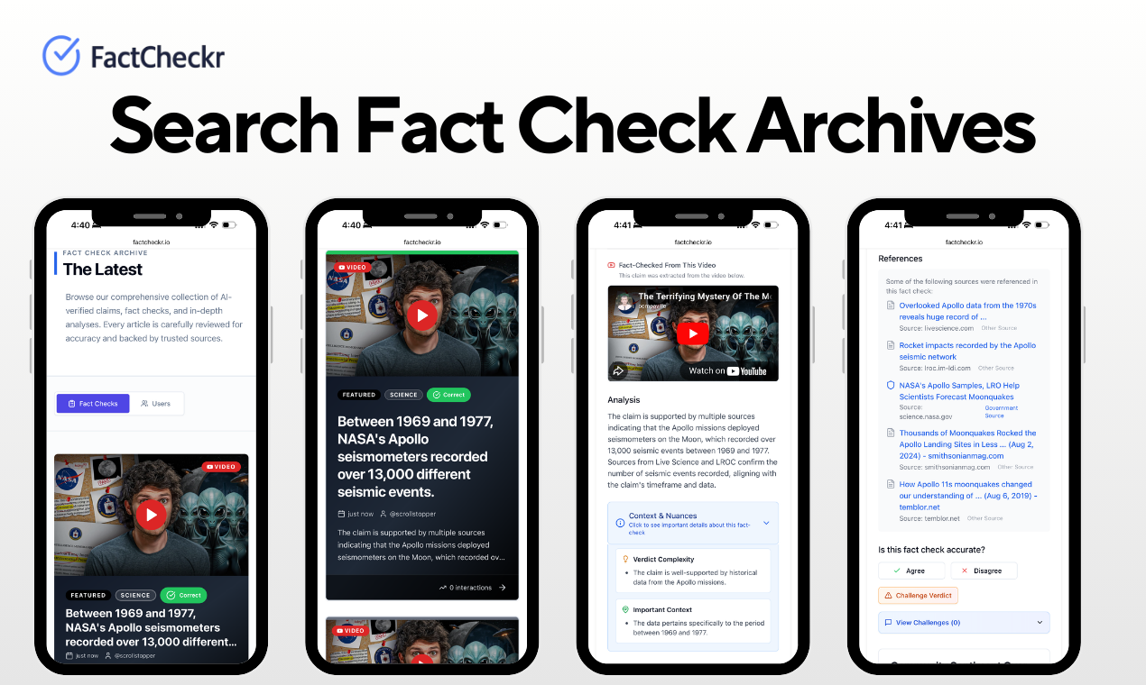 FactCheckr.io gallery image