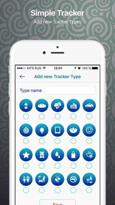 Simple-Tracker iOS application gallery image