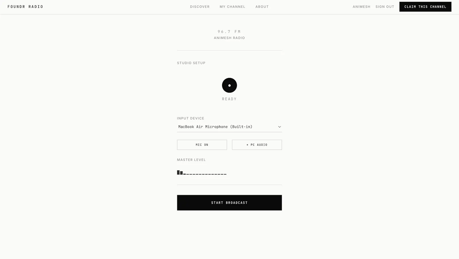 FoundrRadio screenshot 2