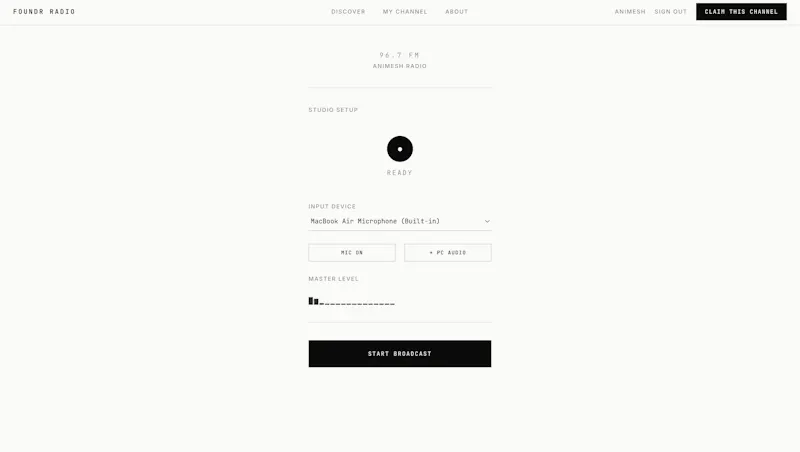FoundrRadio screenshot 2