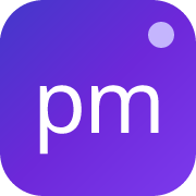 The Prediction Market Intelligence Hub - Product Hunt launch logo and brand identity