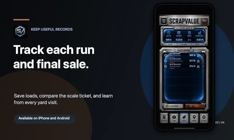 ScrapValue screenshot 3