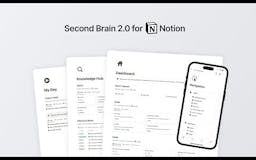 Notion Second Brain 2.0 media 1
