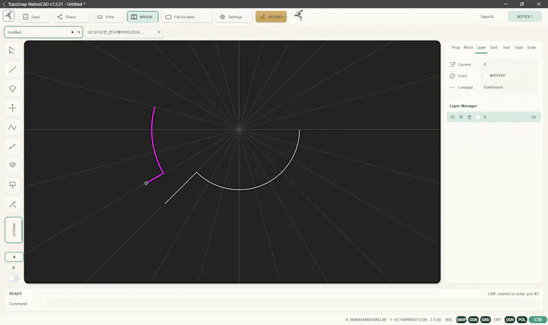 TopoSnap-Fast, comfortable CAD screenshot 3