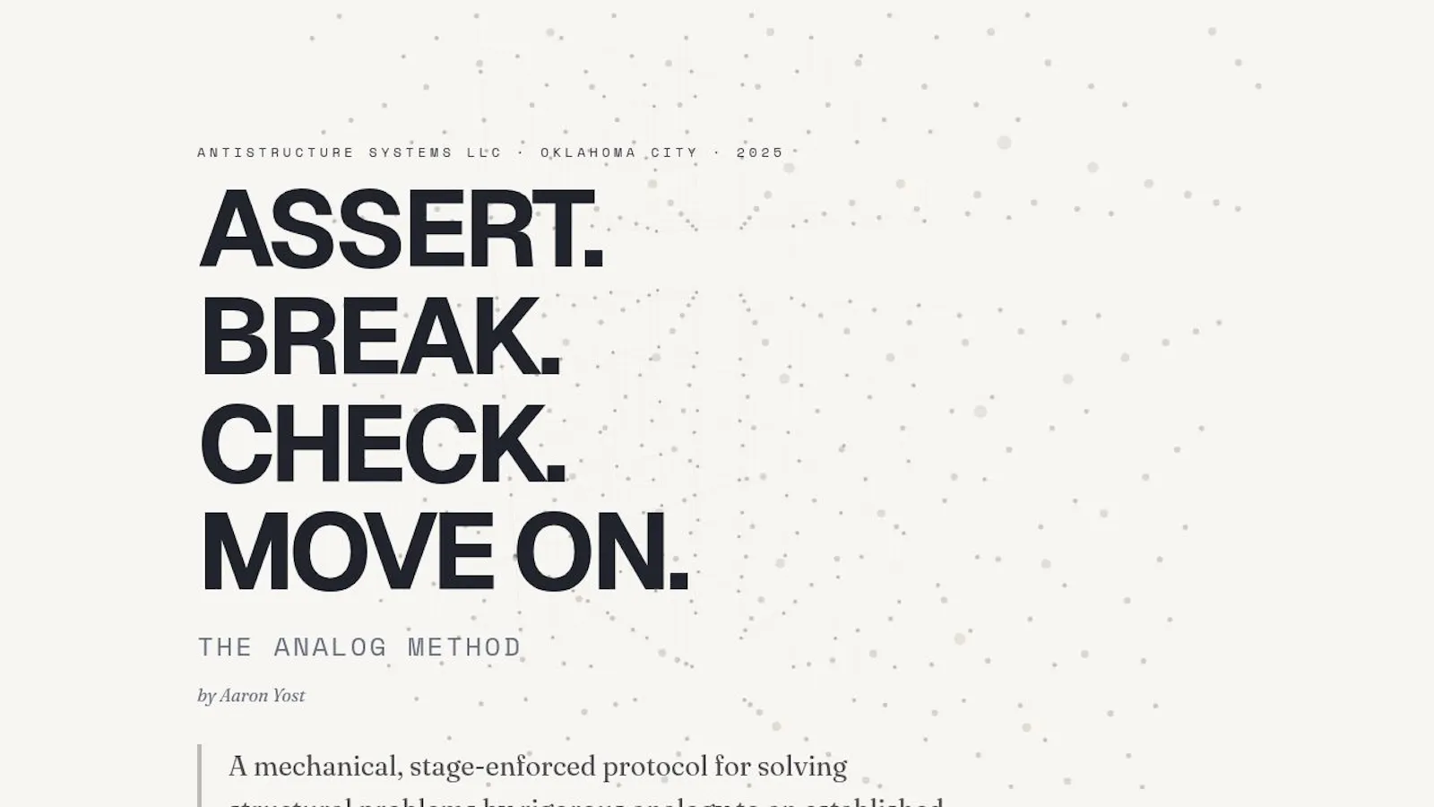 The Analog Method screenshot 2