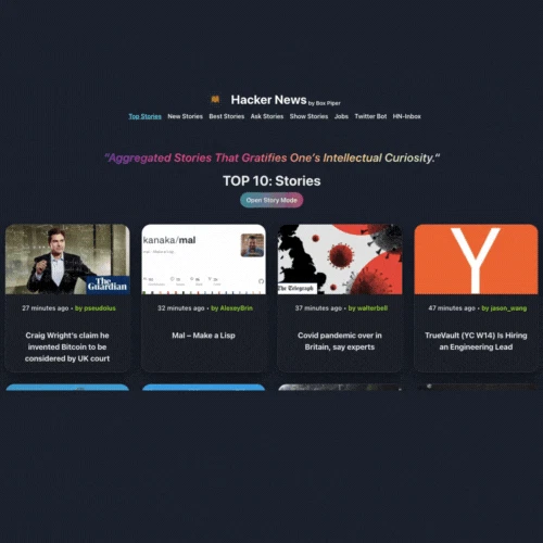 Box Piper Hacker News
