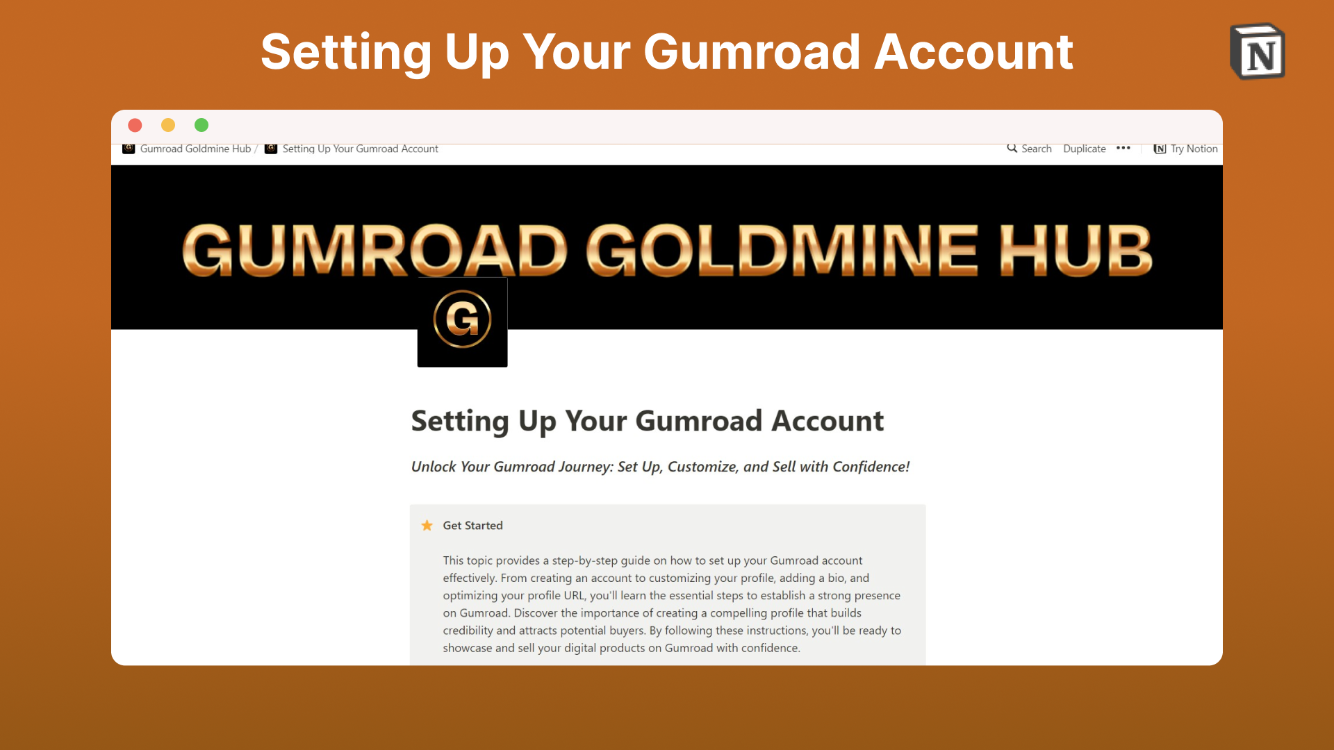 Gumroad Goldmine Hub media 3