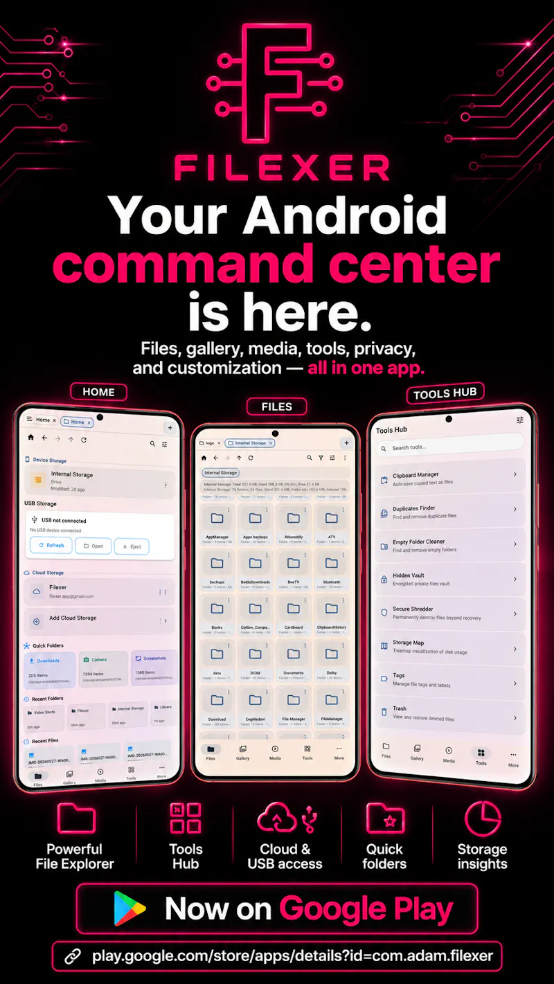 Filexer screenshot 2