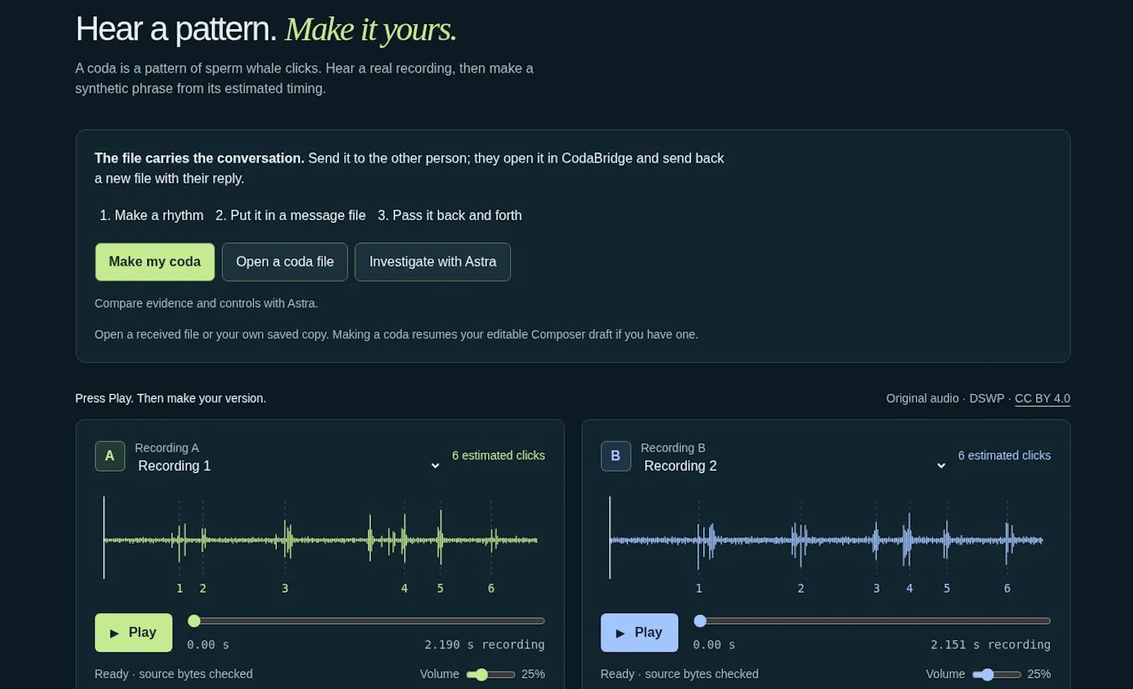 CodaBridge screenshot 2