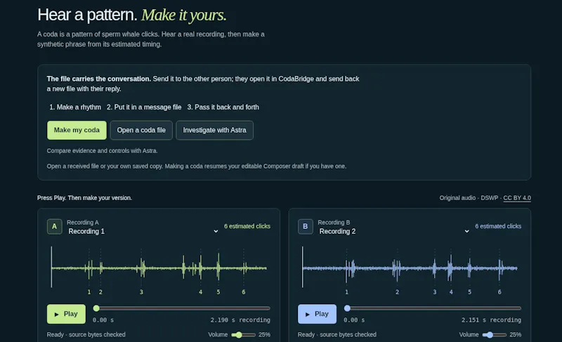 CodaBridge screenshot 2