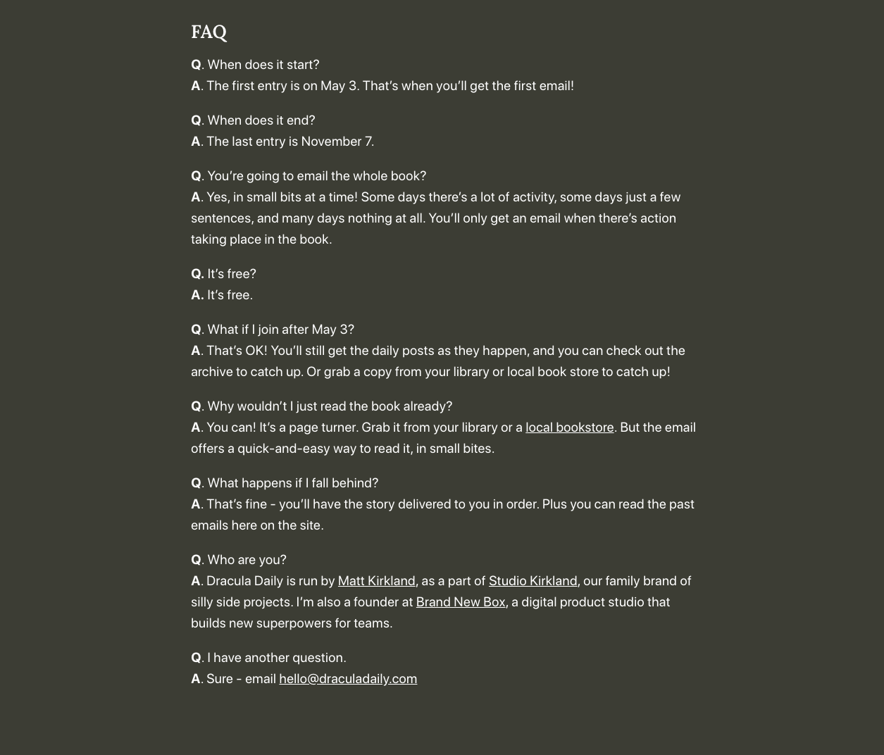 Dracula Daily gallery image