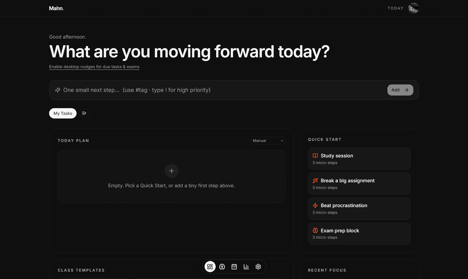Mahn- Move forward screenshot 1