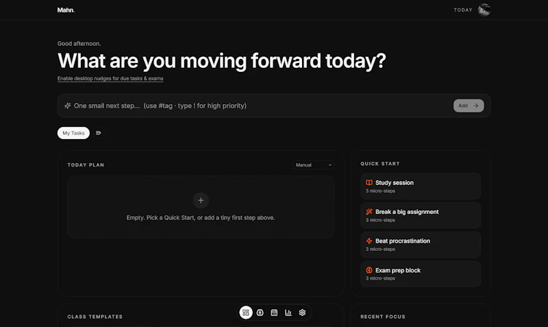 Mahn- Move forward screenshot 1