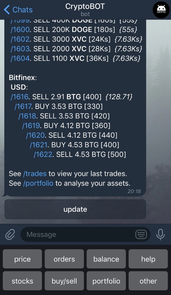 CryptoTradeBot for Telegram gallery image