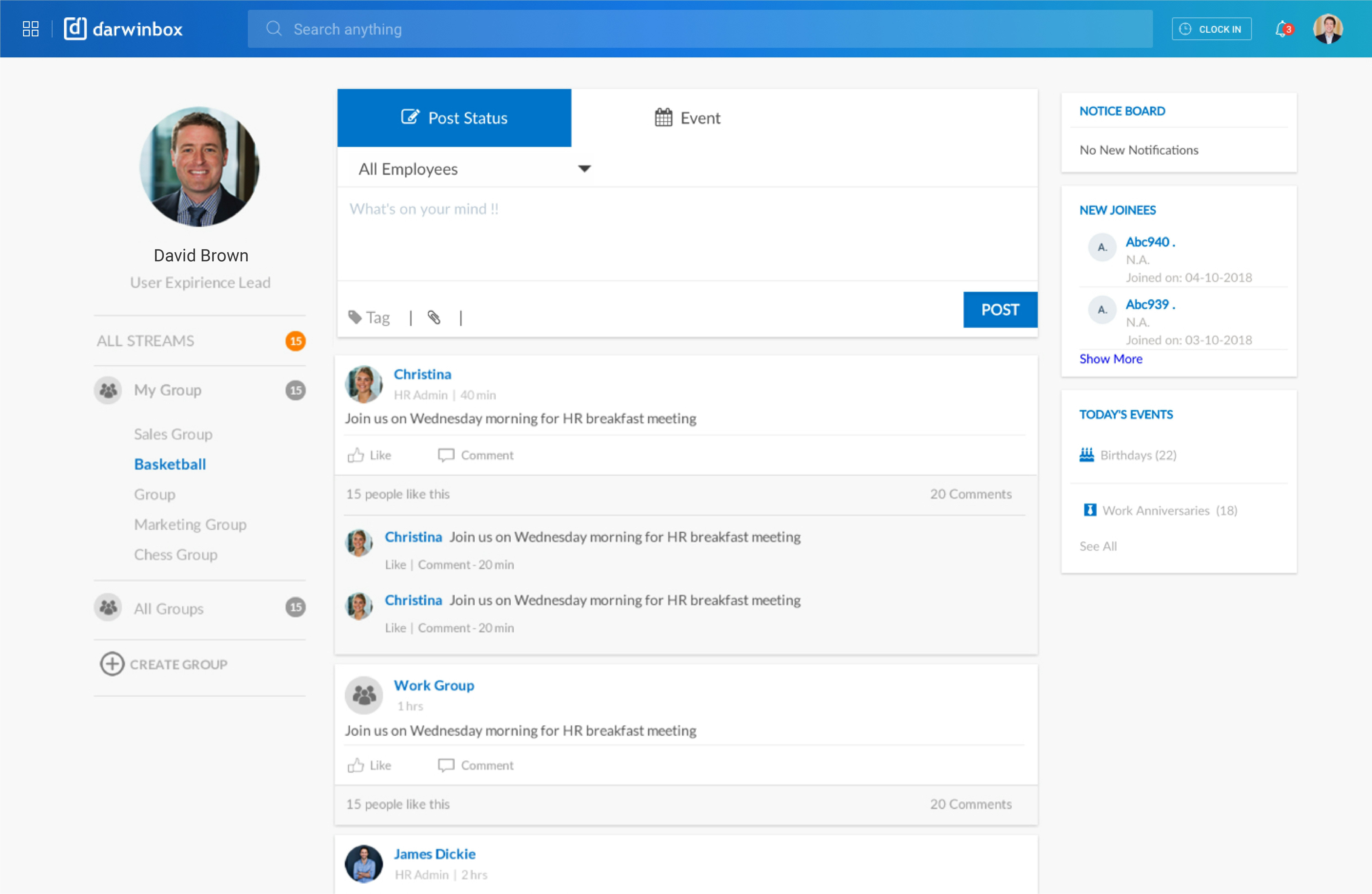 Darwinbox gallery image