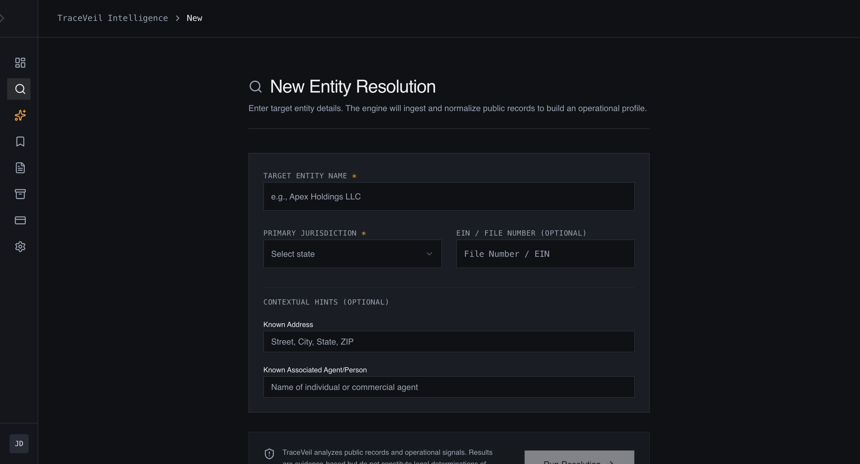 TraceVeil gallery image