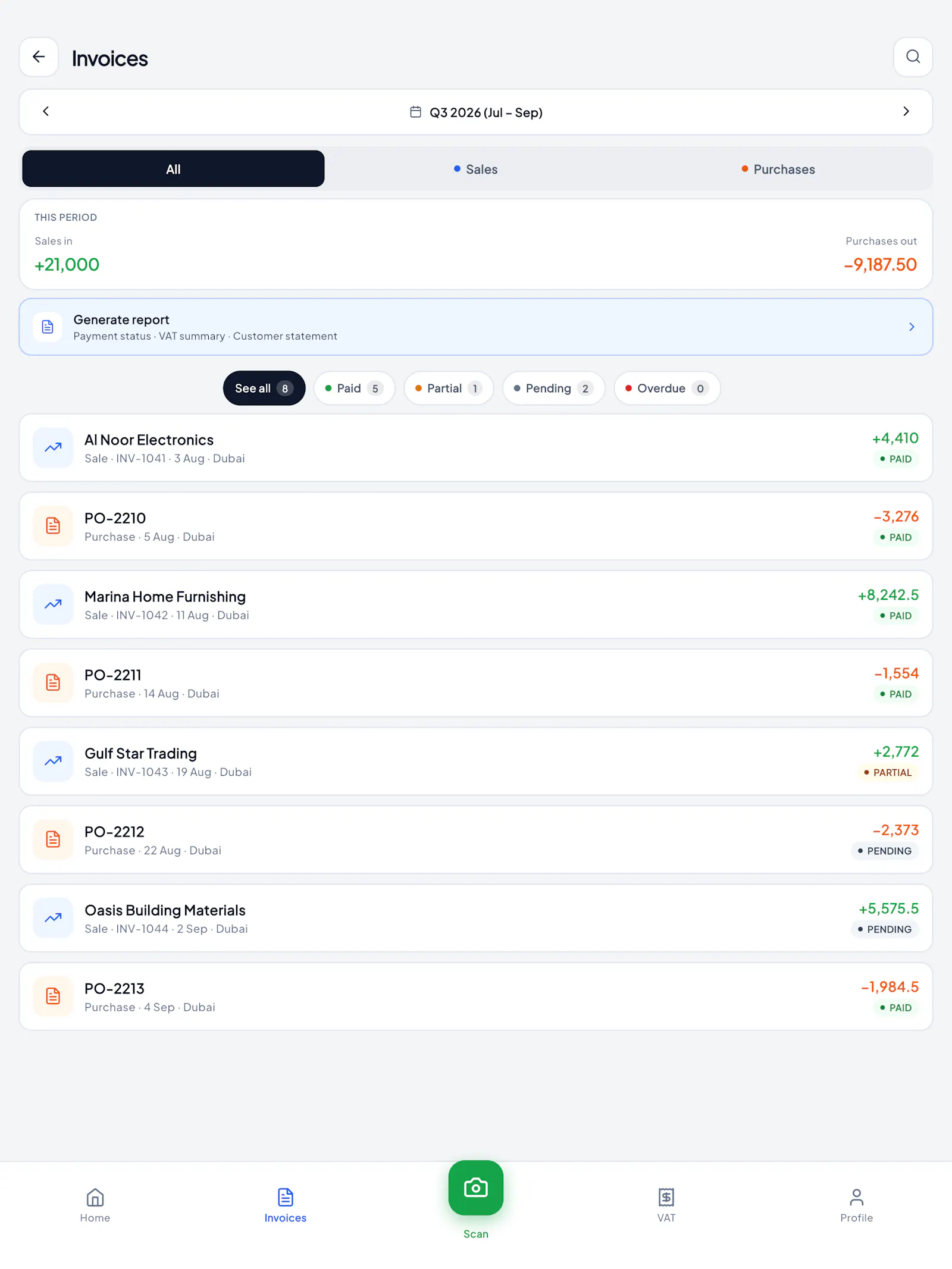 ScanVAT — UAE VAT on Autopilot screenshot 3