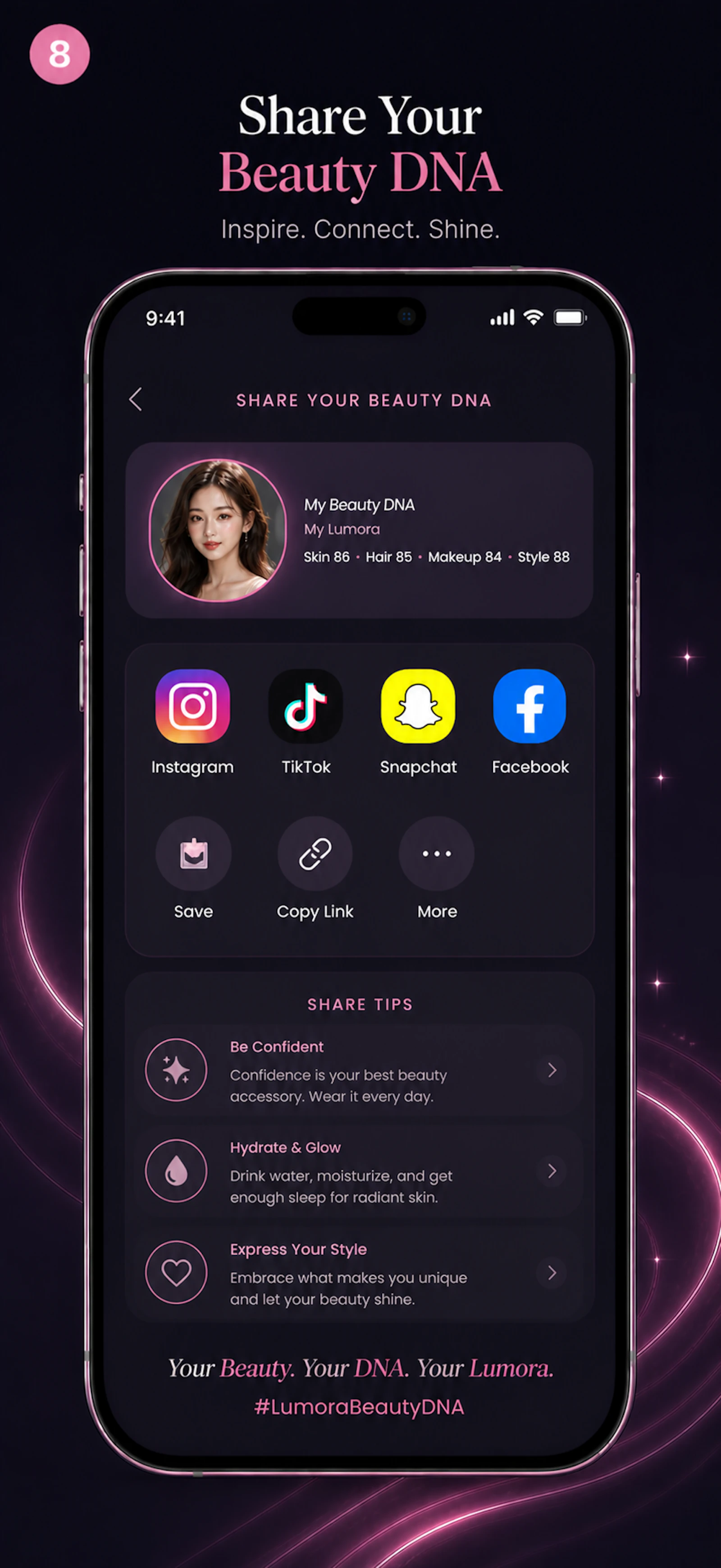 Lumora - AI Beauty Camera screenshot 8