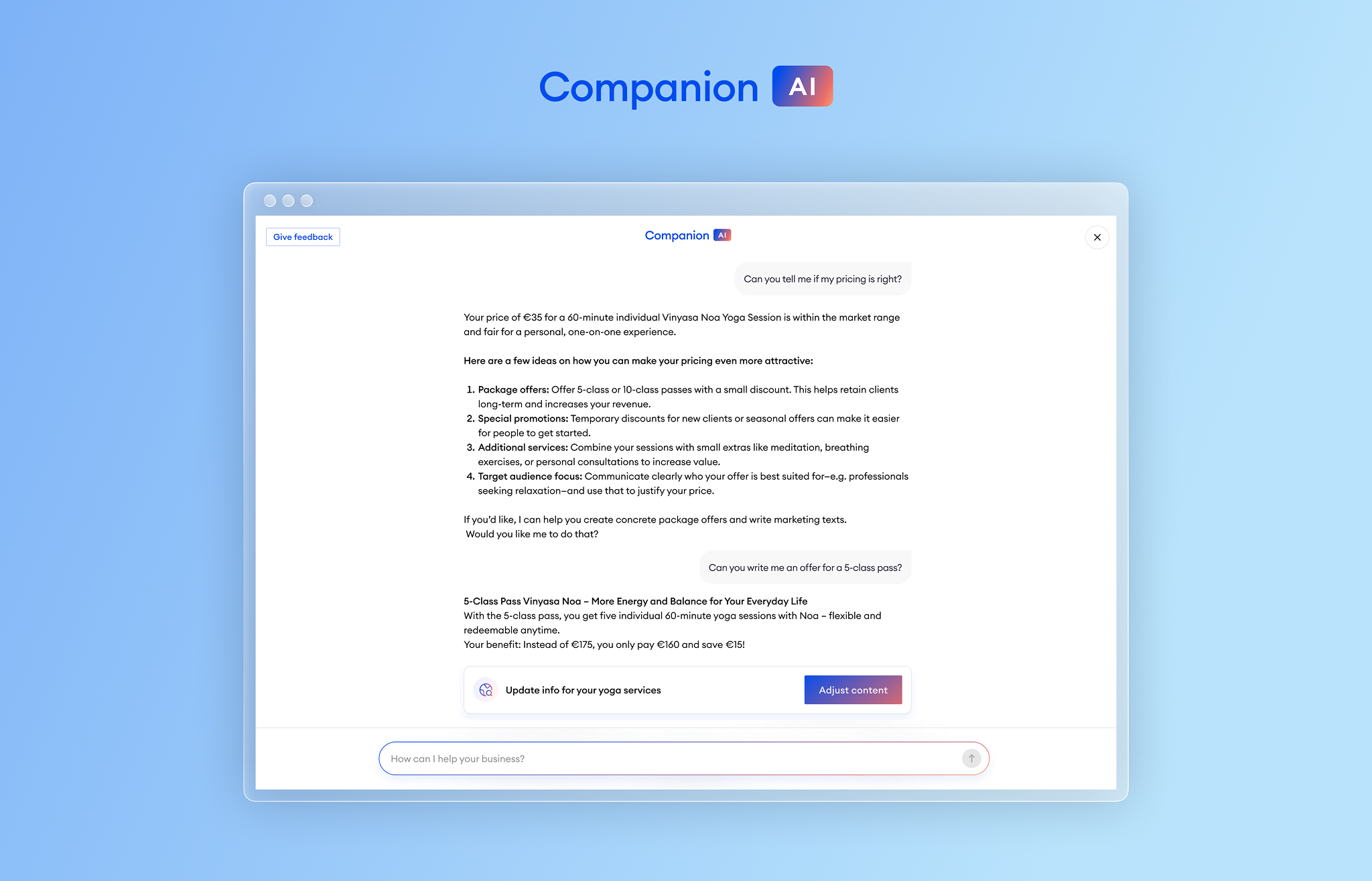 Jimdo Companion - Screenshot 4 preview