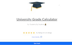 GradeFormula-University Grade Calculator media 1